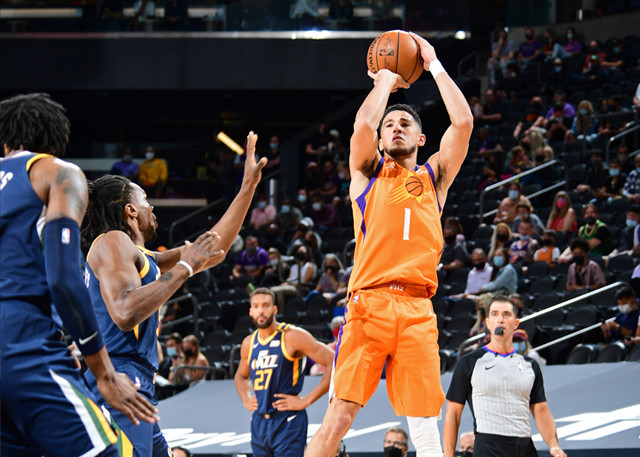 关于竞逐西部第一！太阳大胜爵士，豪取四连胜的信息