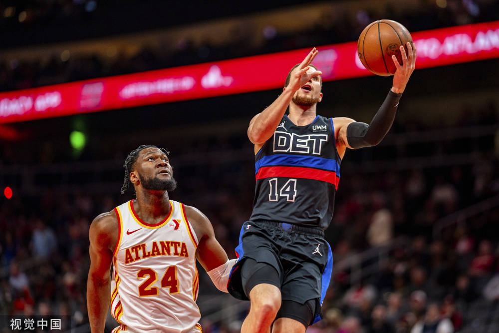 老鹰客场负于活塞，积极调整状态